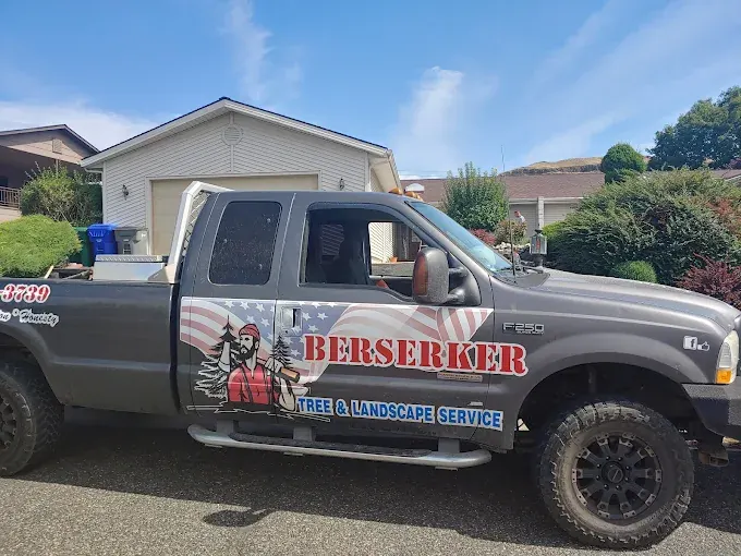 Branded F-250 truck